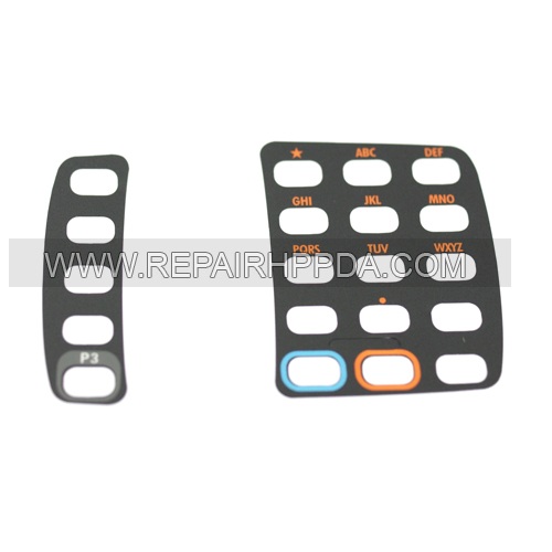 2nd version Set of Keypad Nameplate/ Overlay for Symbol WT4000, WT4070, WT4090