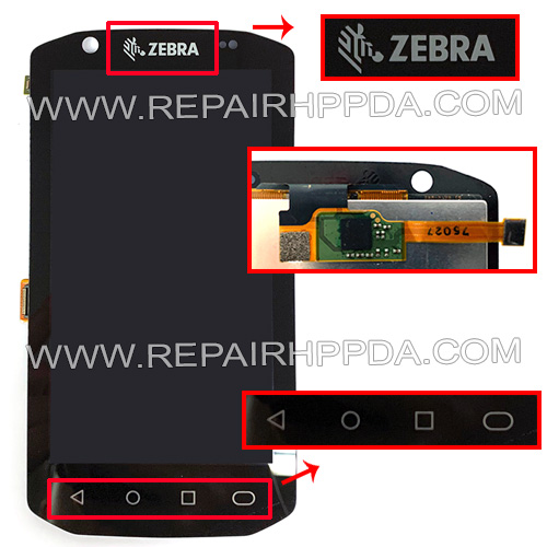 2nd Version, Android LCD with Touch Digitizer for Zebra TC70x