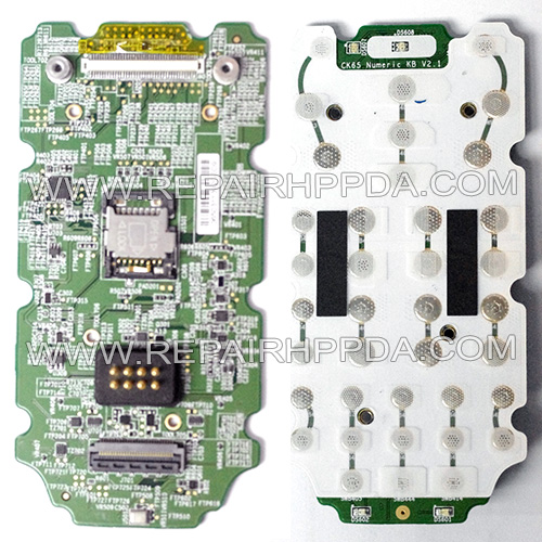 Numeric, 38-Key Keypad PCB Replacement for Intermec CK65