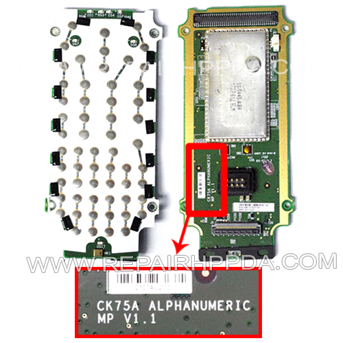 59-Key Keypad PCB Replacement for Intermec CK75