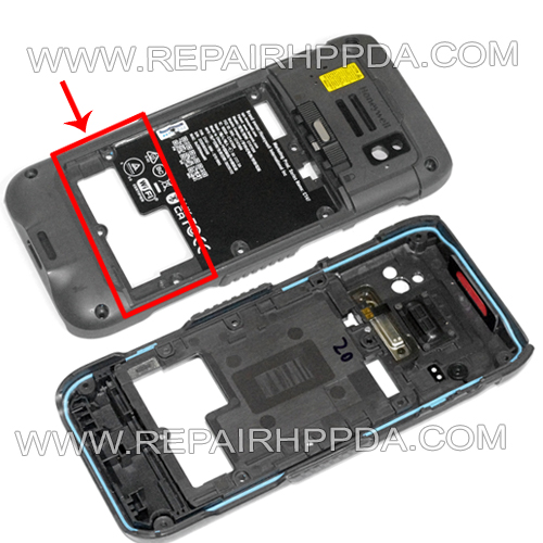 Back Cover Replacement for Honeywell Dolphin CT47