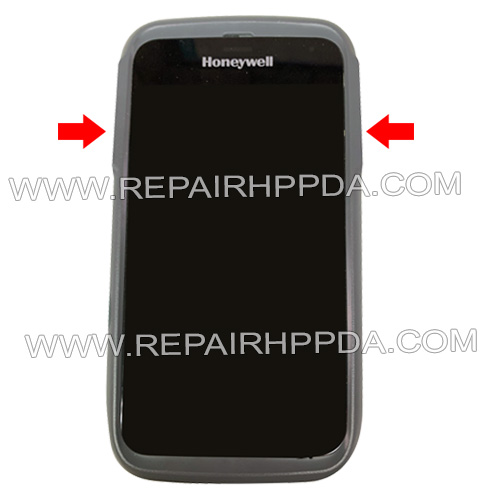 LCD with Touch Digitizer with Front Cover ( Health Care Version ) for Honeywell Dolphin CT50