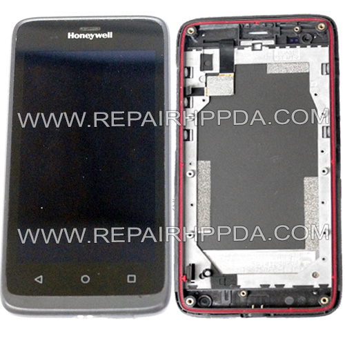 LCD with Touch with Front Cover Replacement for Honeywell ScanPal EDA51