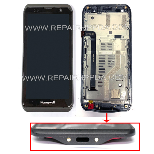 LCD with Touch with Front cover ( Type C Version ) for Honeywell ScanPal EDA52