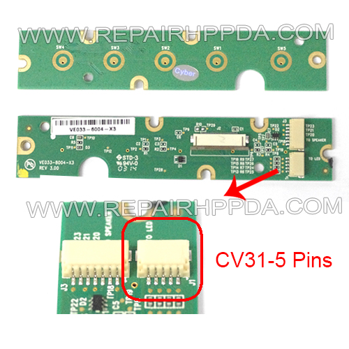 Menu Keypad PCB Replacement for Intermec CV31