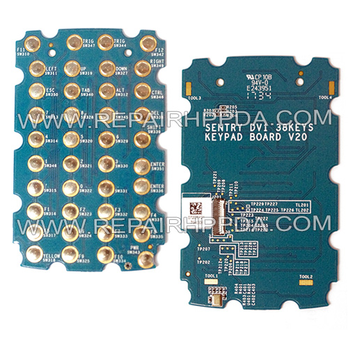 38-Key Keypad PCB for ALL Zebra MC3300 series