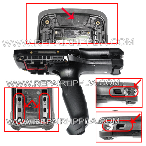 Back Cover ( Version 2, for speaker ) Replacement for Symbol MC9300, MC930B-G