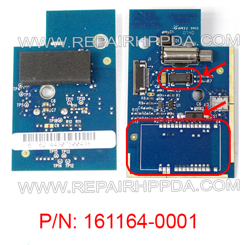 PCB for HNDL, Vibrator ( 161164-0001 ) for Honeywell LXE MX7, MX7T