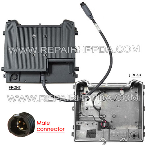 Back Cover ( 1st Version, male connector) Replacement for Psion 8516, VH10, VH10F