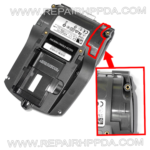 Back Cover ( for Both Bar flex version ) Replacement for Zebra QLN320