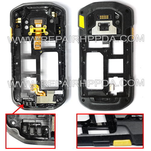 Back Cover (2nd Version, NO metal pin) Replacement for Symbol TC70