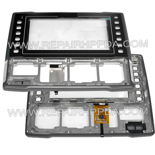 Touch Screen with Front Cover Replacement for Motorola Symbol VC8300