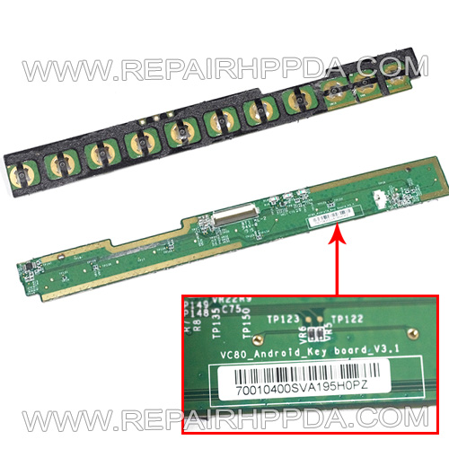 Keypad PCB ( V3.1 ) Replacement for Zebra VC80x, VC8300