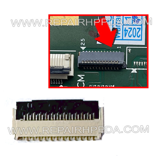 LCD Connector ( from motherboard ) Replacement for Zebra MC9300, MC930B, MC930P