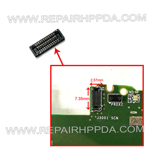 Scan engine connector ( on motherboard ) for Zebra TC21, TC26