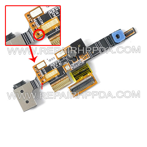 Scanner Flex Cable (SE4710) with Audio Jack for Zebra Motorola TC52 TC520K