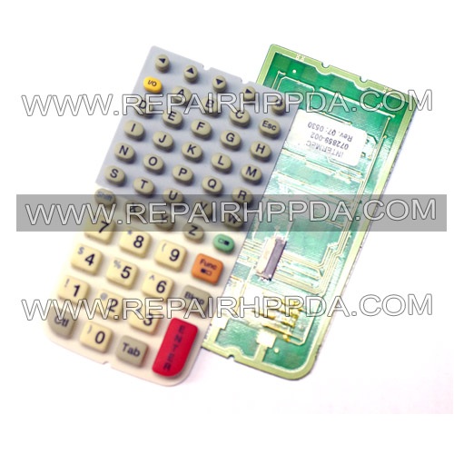 Keypad + Keypad PCB (50-Key) Replacement For Intermec CK30 , CK31