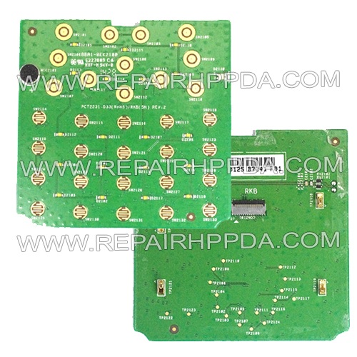 Keypad PCB (Numeric) for Psion Teklogix Workabout Pro4, 7528X (Short)