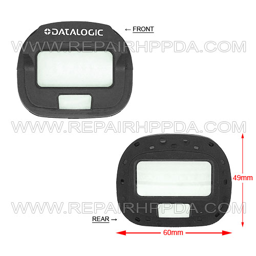 Scanner Lens with Plastic (1st Version, Larger) for Datalogic PowerScan M8300