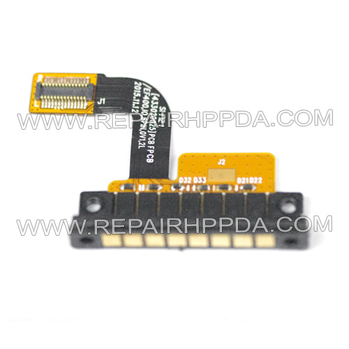 Sync Charge connector with flex cable Replacement for Pidion Bluebird EF400 , RP350