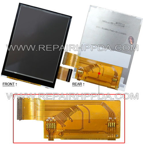 LCD with Touch Digitizer (Version 2) Replacement for Honeywell Dolphin 6000