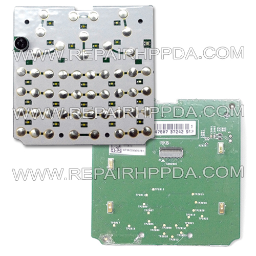 Keypad PCB (48-Key) Replacement for Psion Teklogix Workabout Pro 4, 7528X (Short)