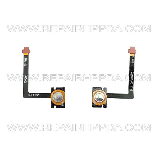 Side Button Trigger Flex Cable (Pair) for Psion Teklogix Workabout Pro 4, 7528X (Short)