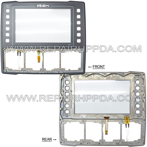 Front Cover with Touch and HEATER Replacement for Psion 8516, VH10f