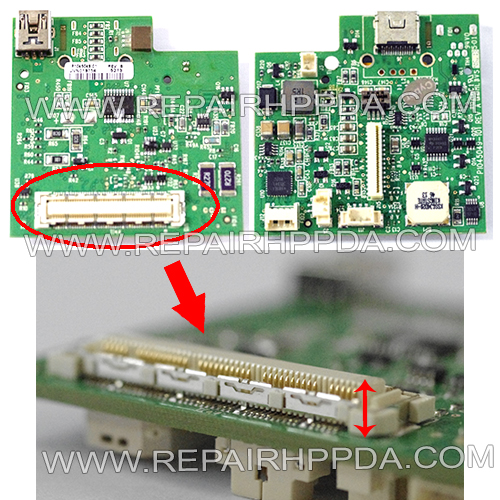 USB charging PCB ( P1045049-01) Replacement for Zebra QLN420 Mobile Printer