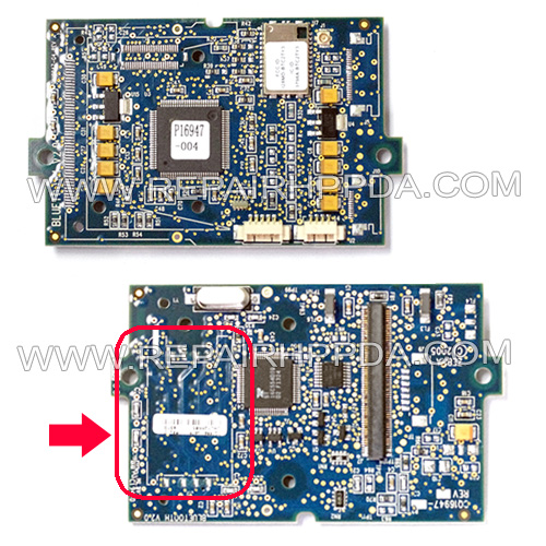 Bluetooth PCB (without SIM Card connector) Replacement for Zebra RW220