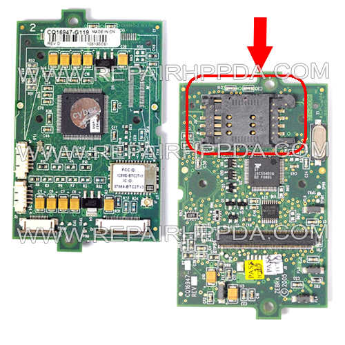 Bluetooth Module ( with Sim card connector ) Replacement for Zebra RW420