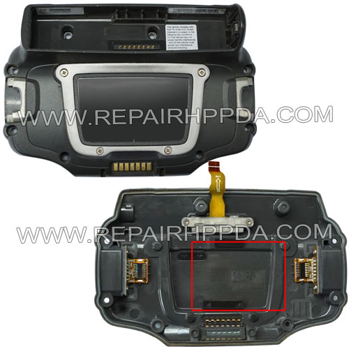 Original Back Cover (with Battery Connector, Side connectors & cradle connectors) Replacement for Symbol WT4000 WT4070 WT4090