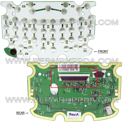 Keypad PCB (QWERTY) Replacement for Symbol MC65, MC659B