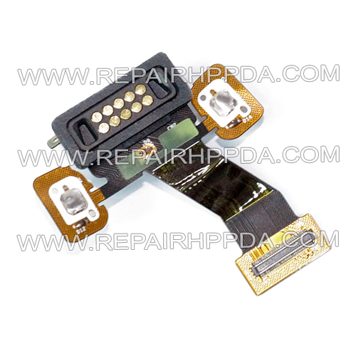 Sync Charge Connector with Flex Cable Replacement for Symbol TC8000 TC80N0